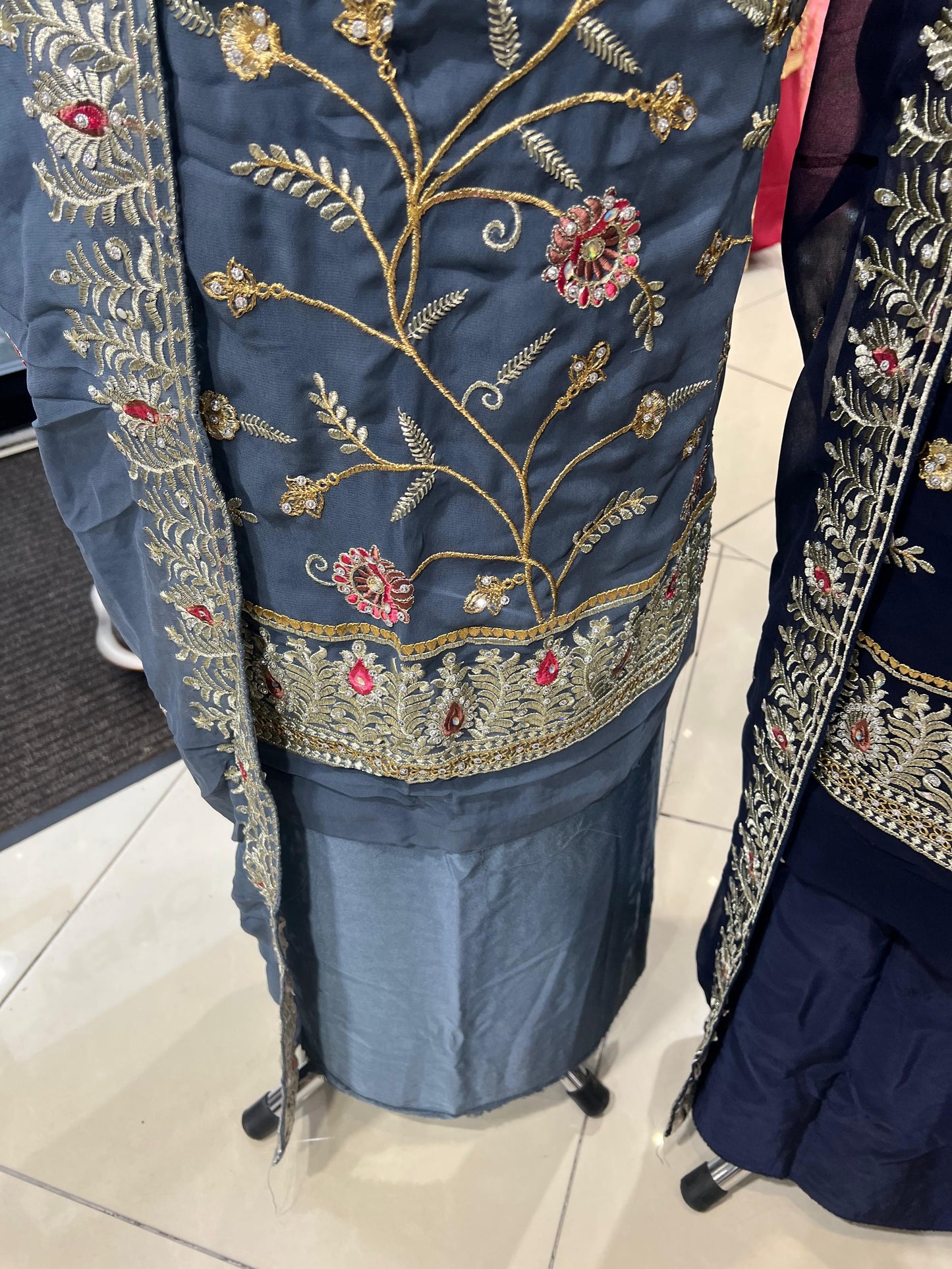 Embroidered Georgette