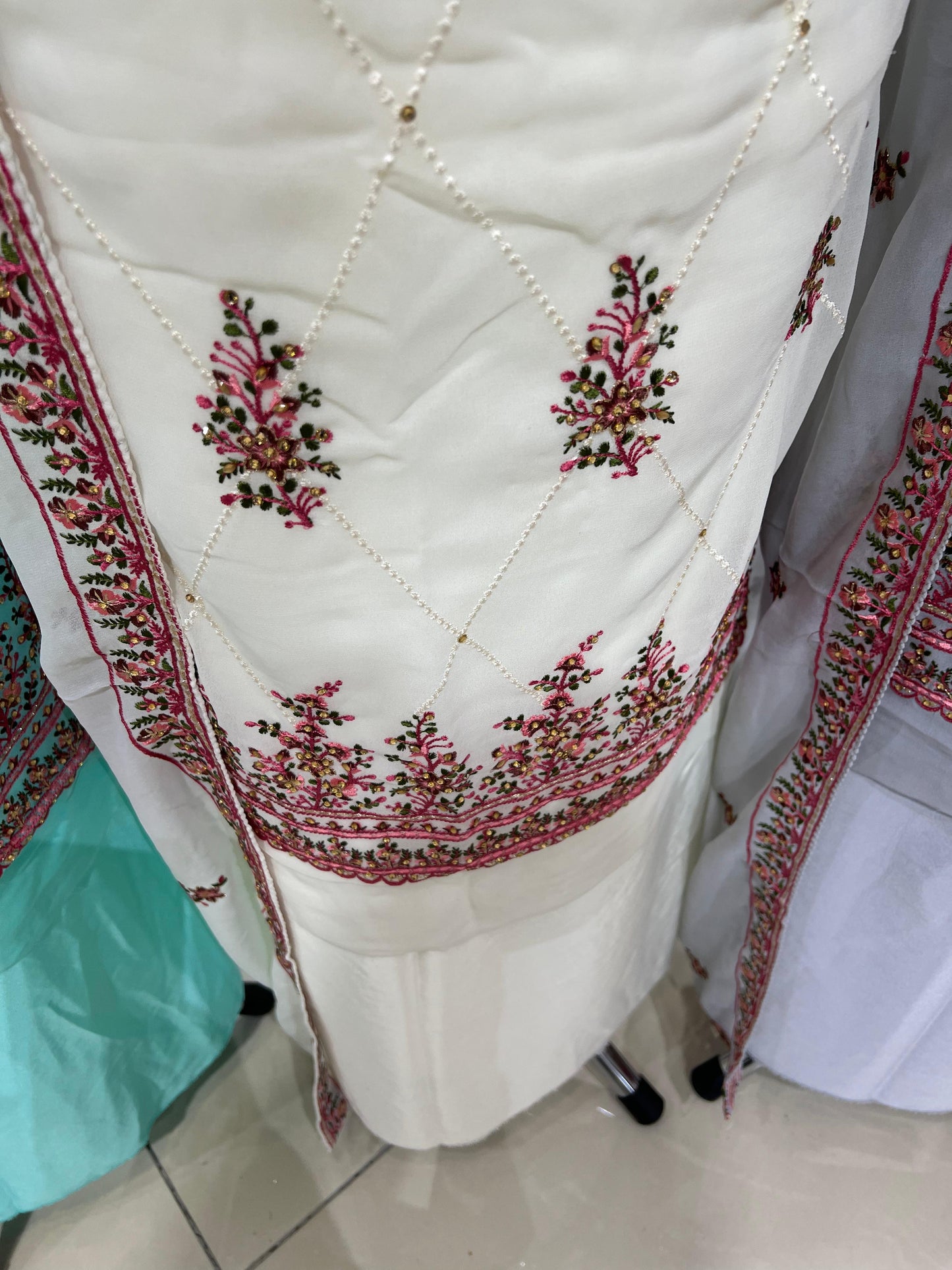 Embroidered Georgette