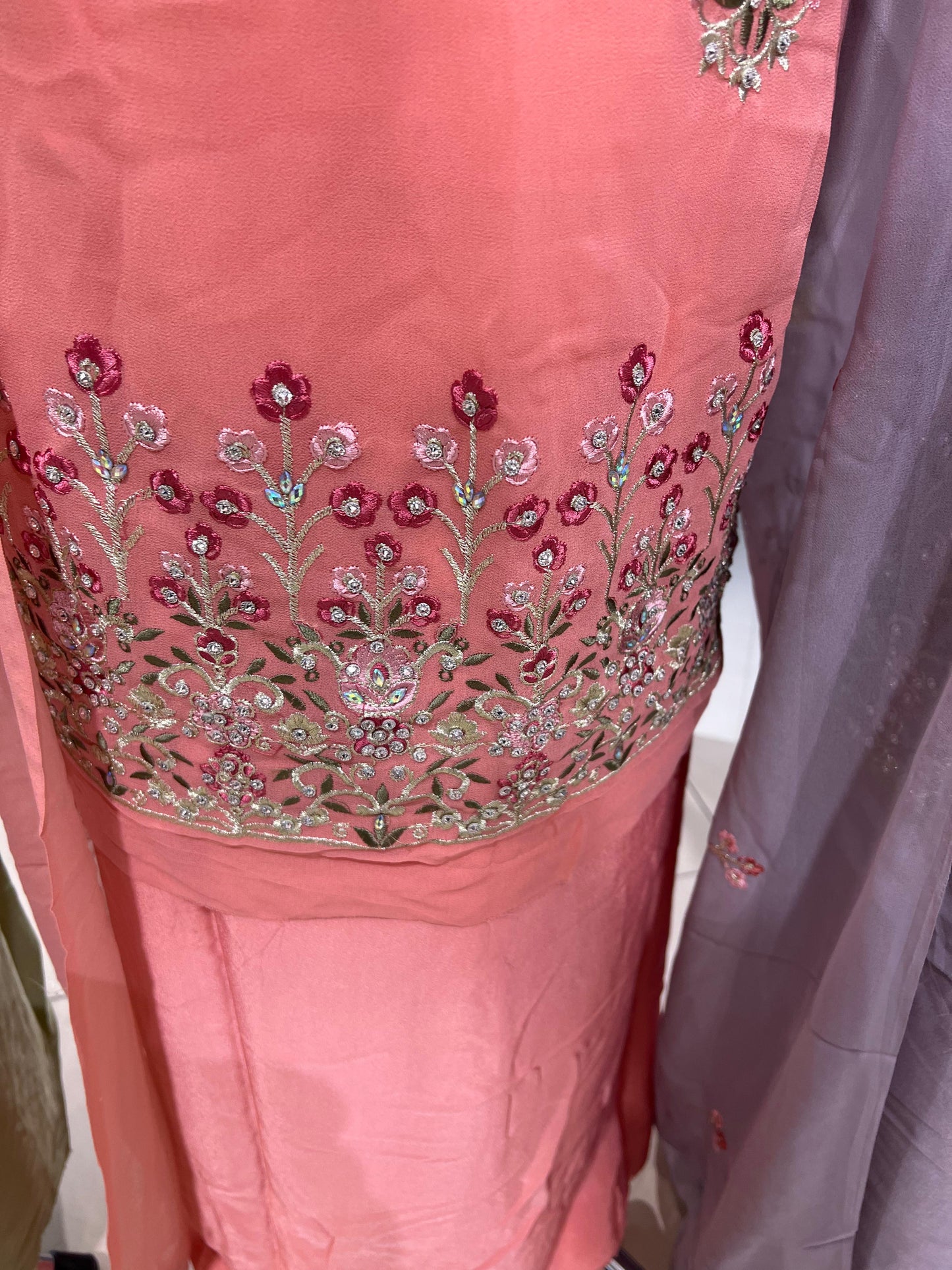 Embroidered Georgette