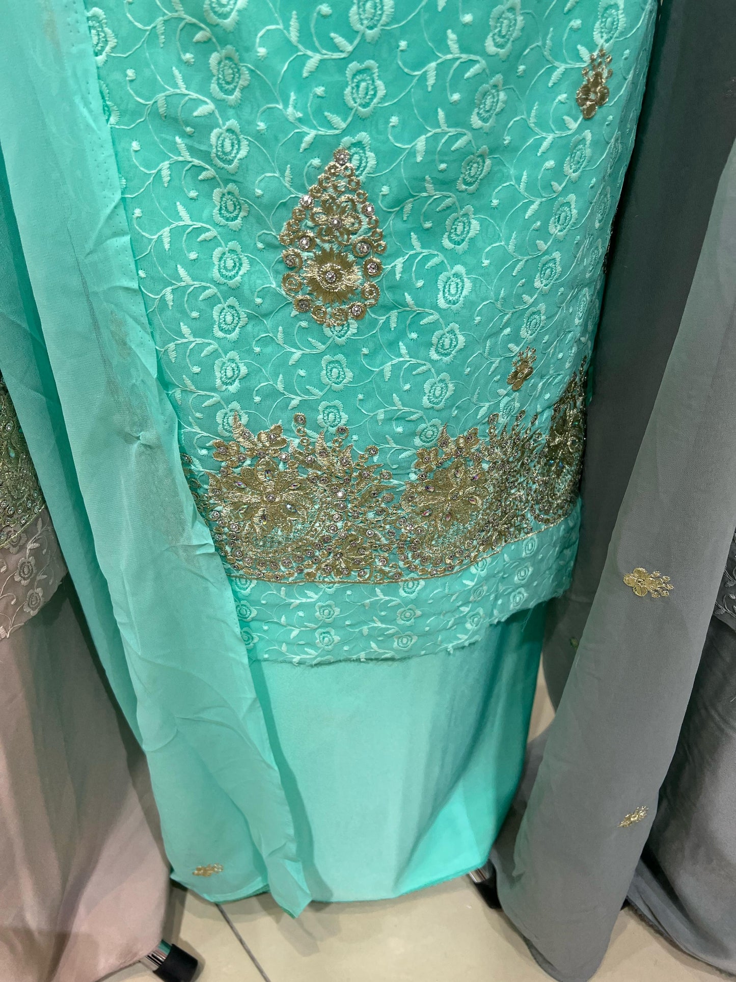 Embroidered Georgette