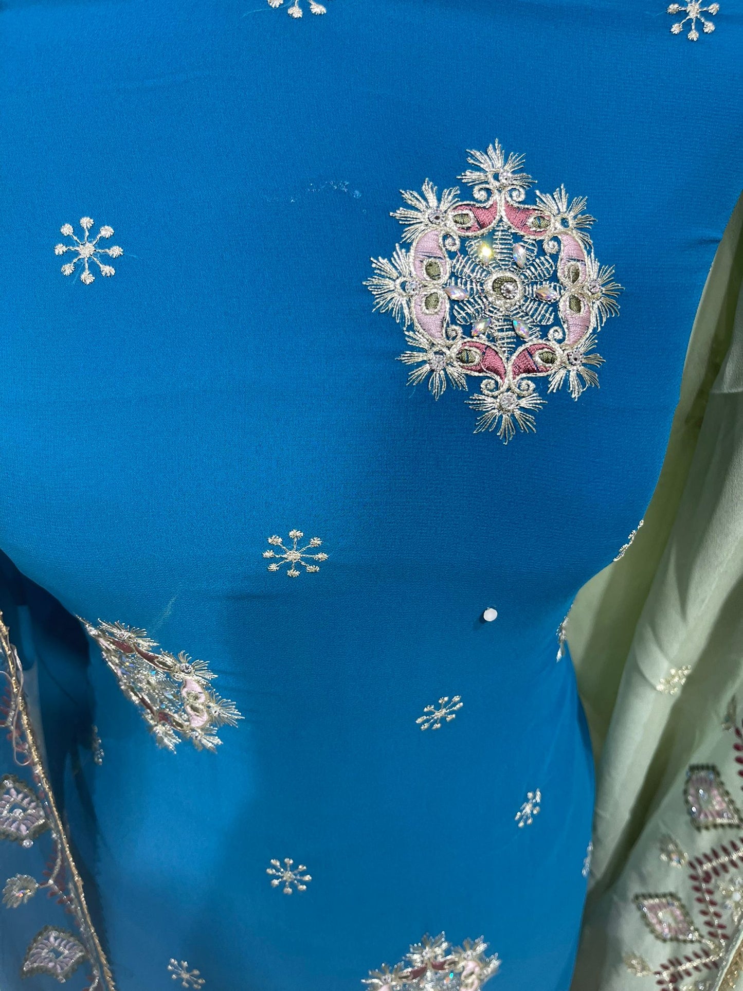 Embroidered Georgette