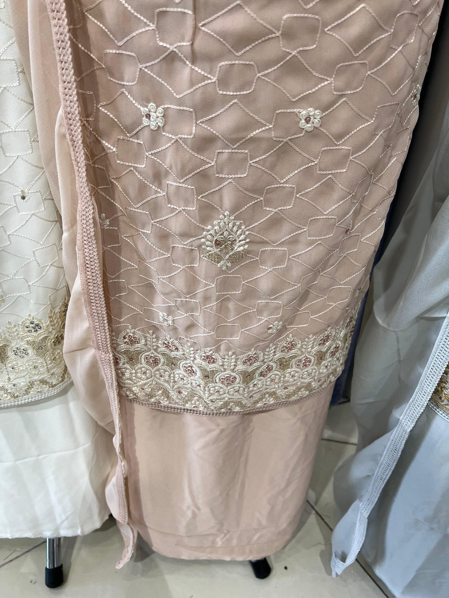 Embroidered Georgette