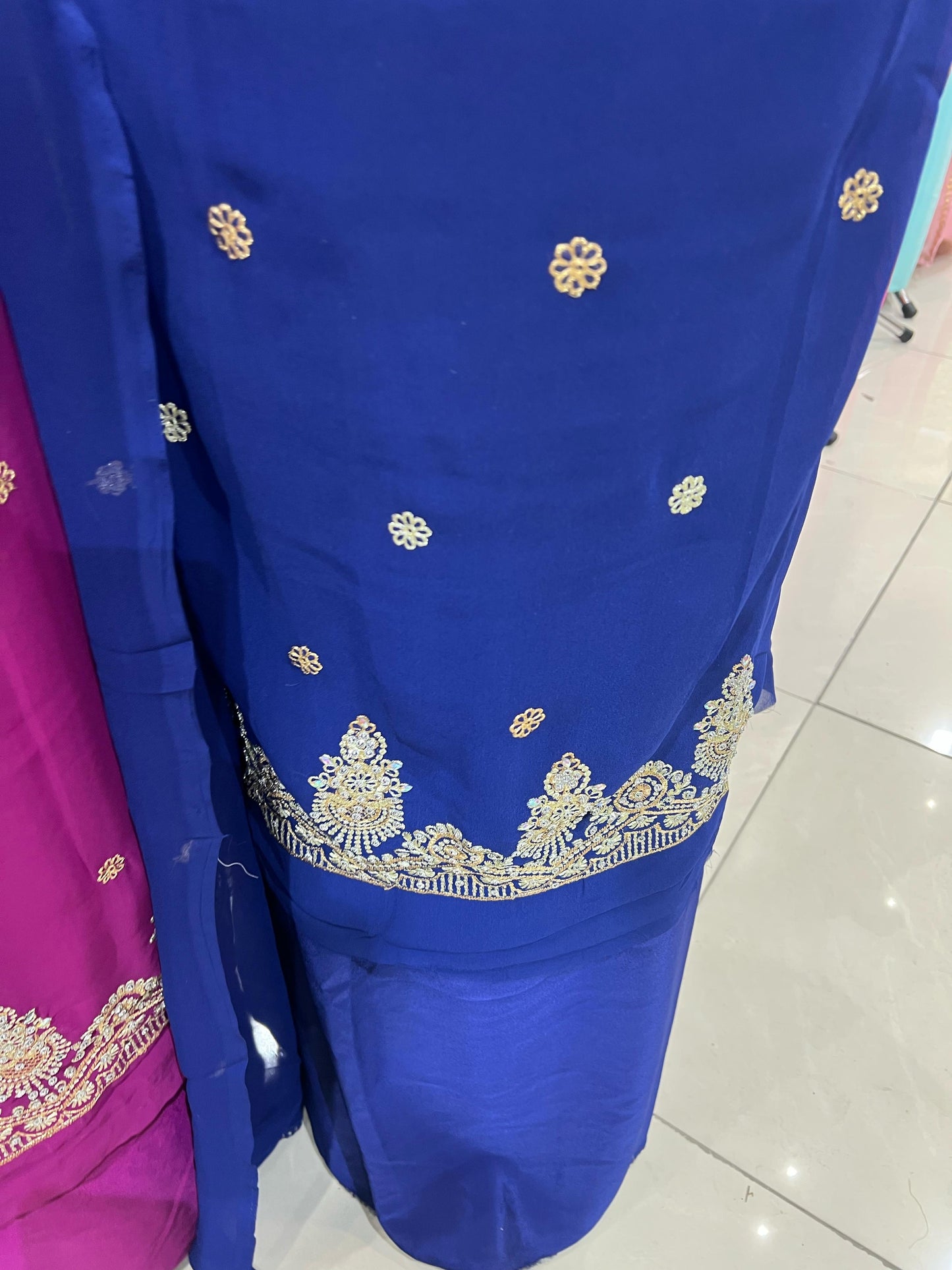 Embroidered Georgette