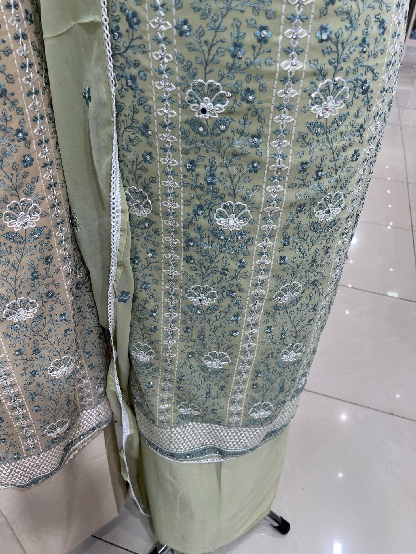 Embroidered Georgette