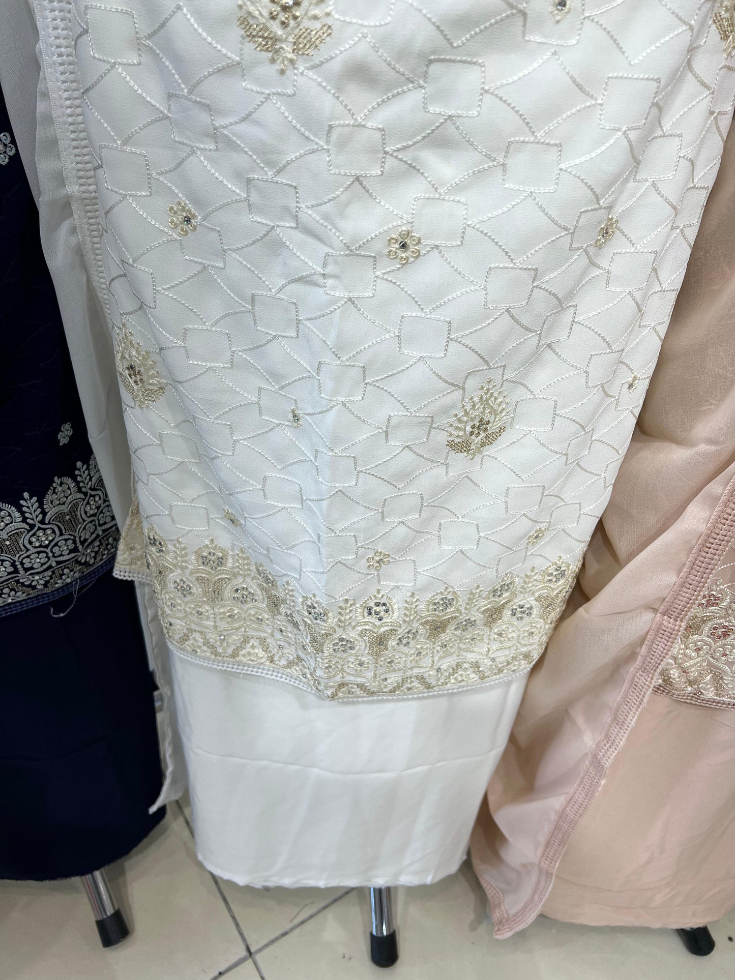 Embroidered Georgette