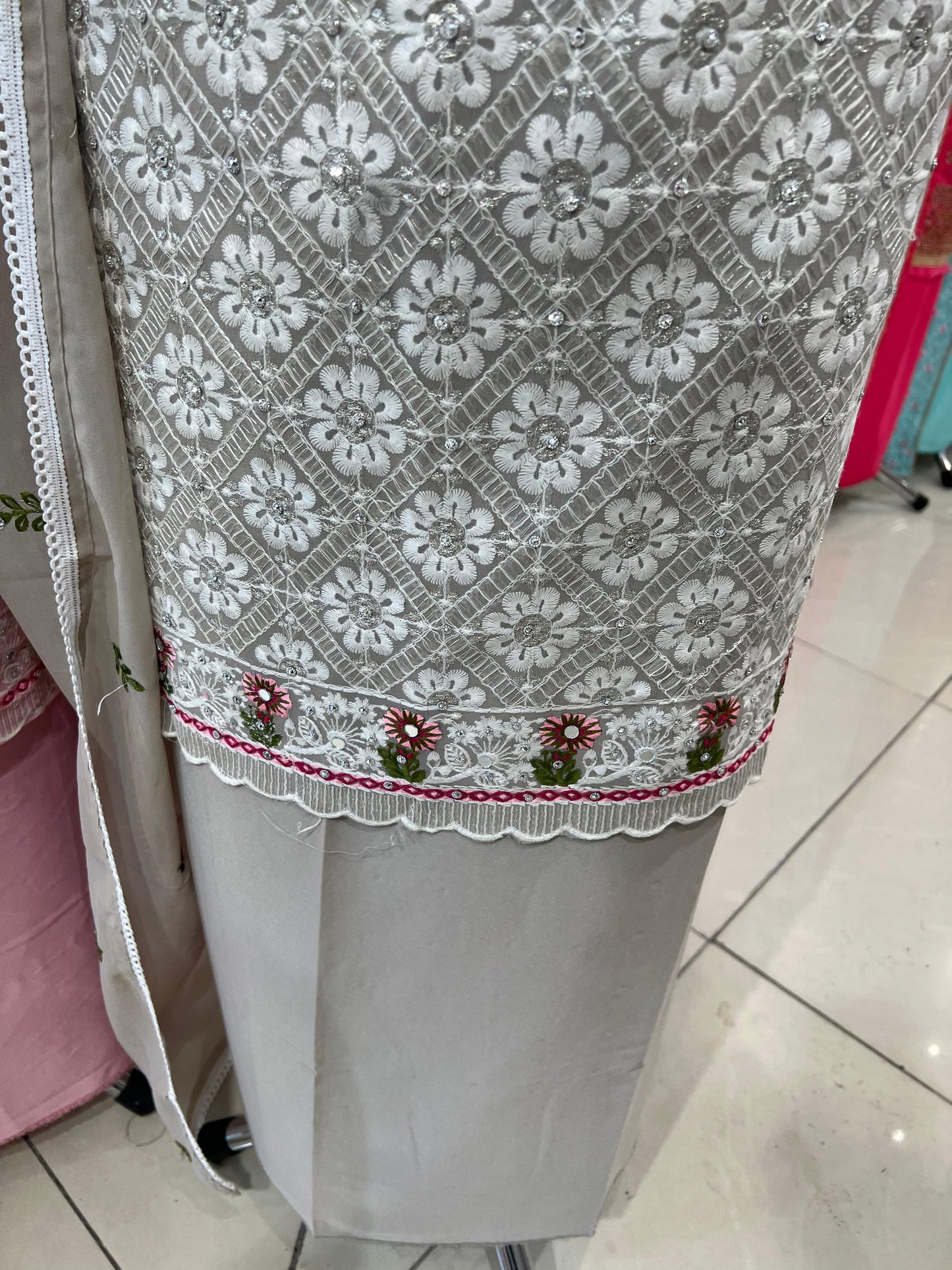 Embroidered Georgette