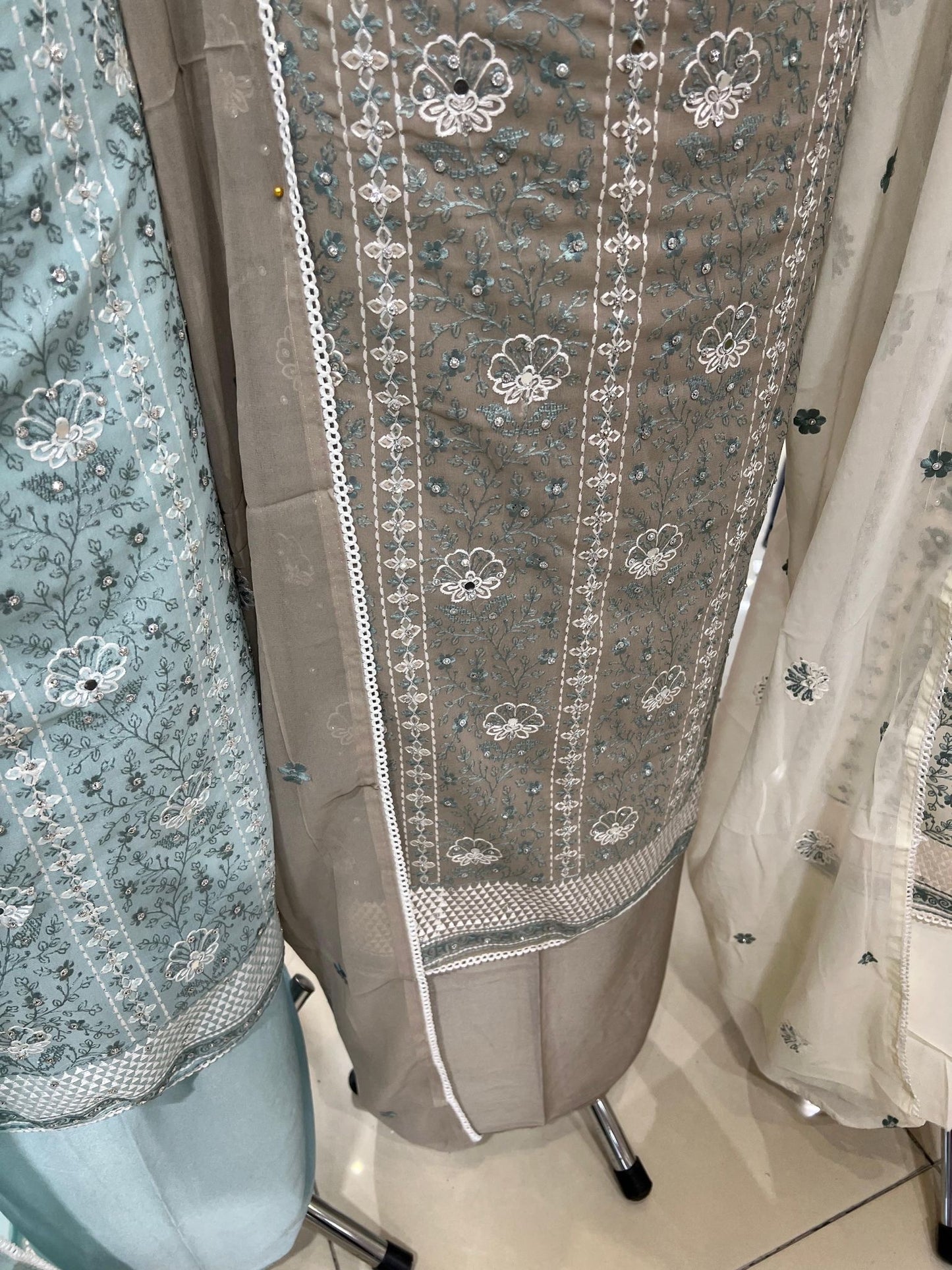 Embroidered Georgette