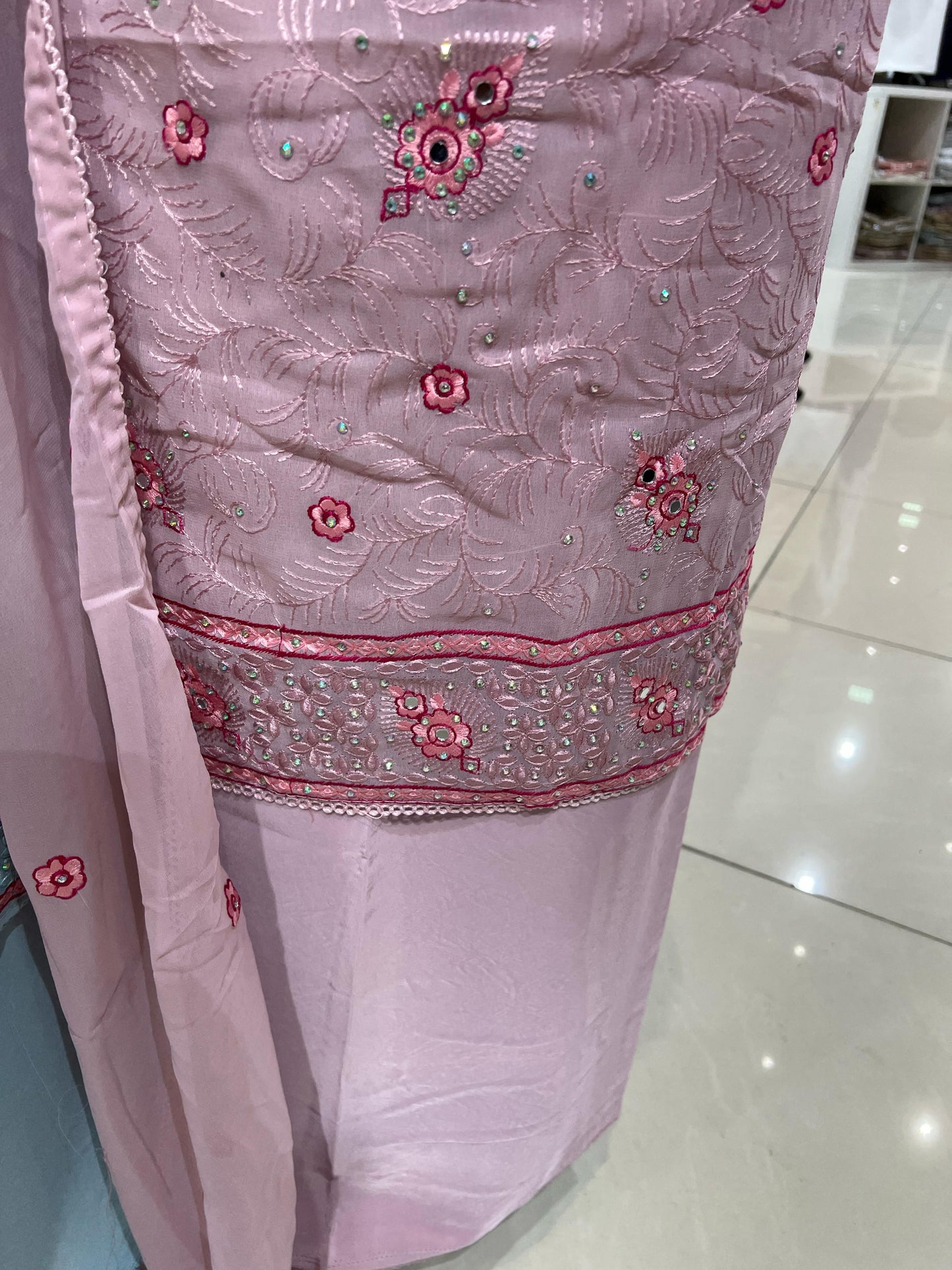 Embroidered Georgette