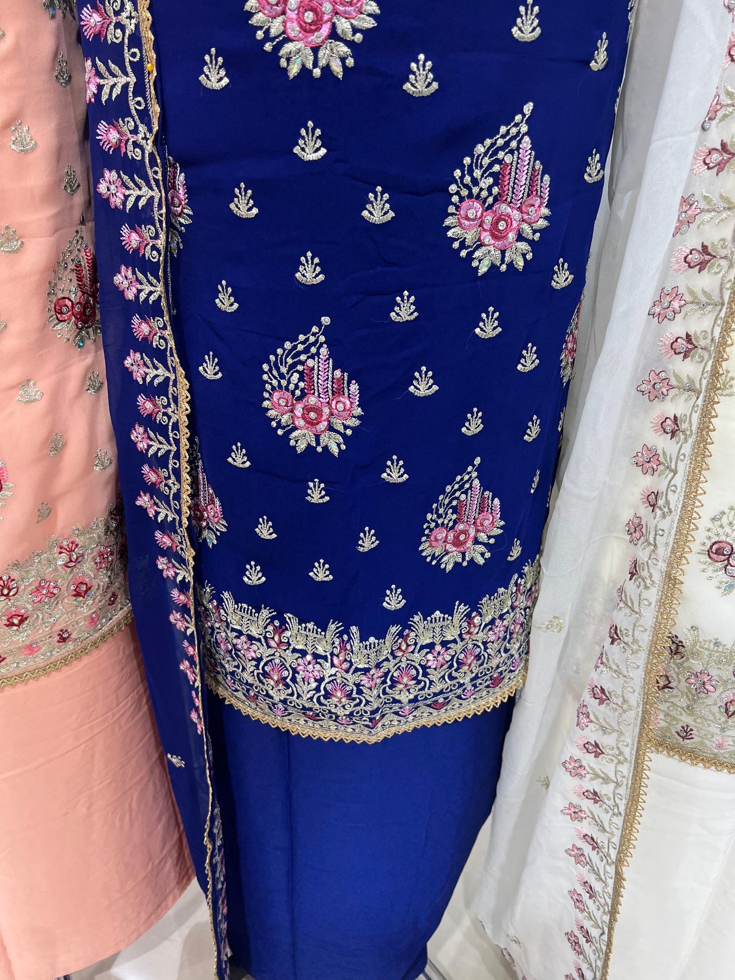 Embroidered Georgette