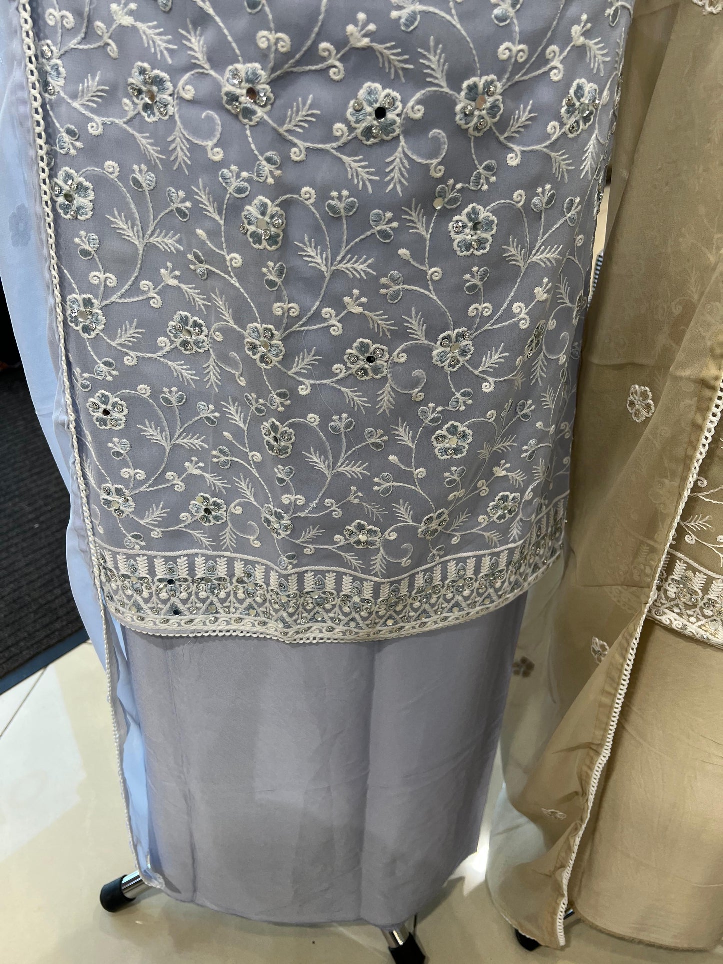 Embroidered Georgette