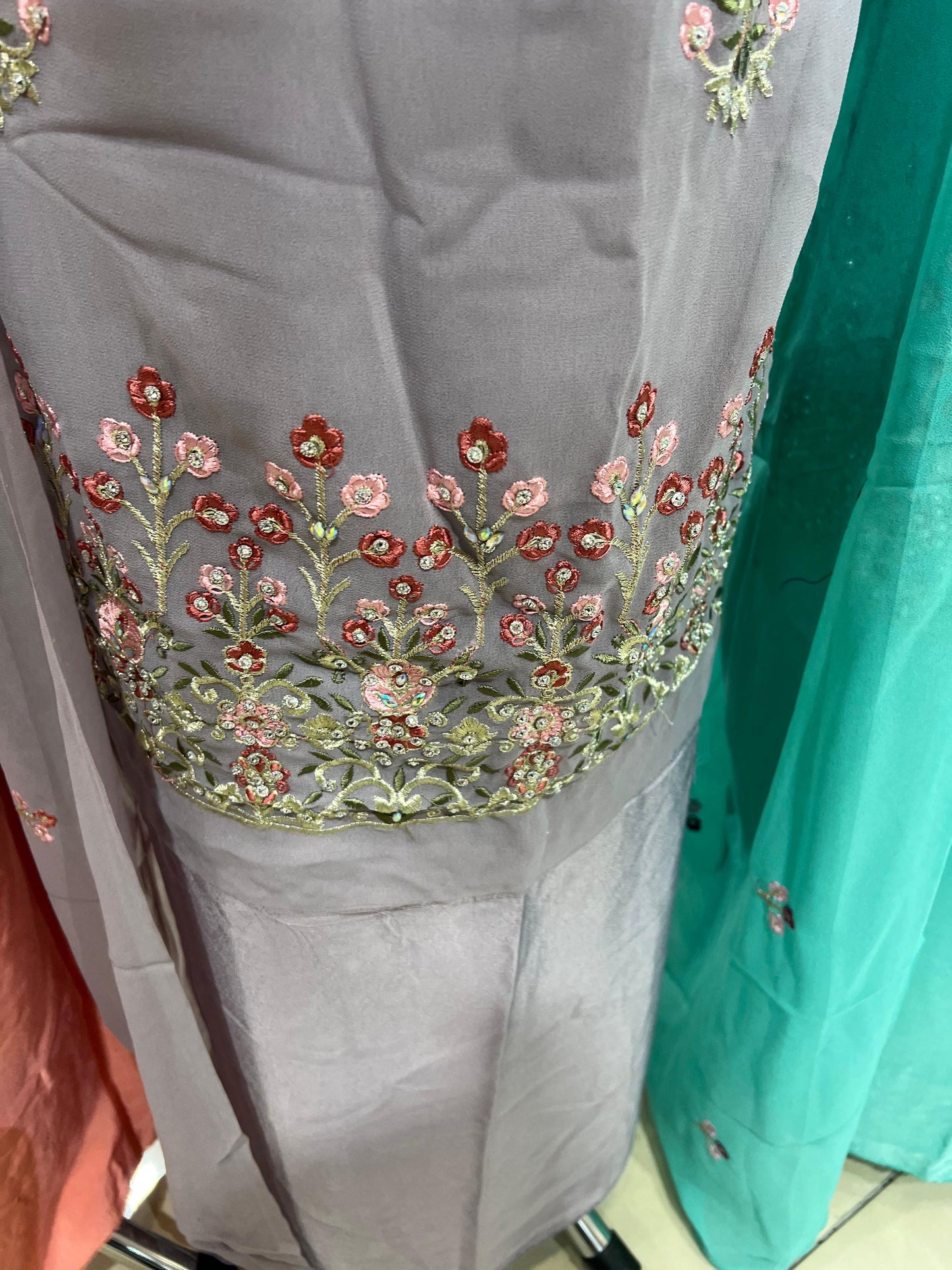 Embroidered Georgette