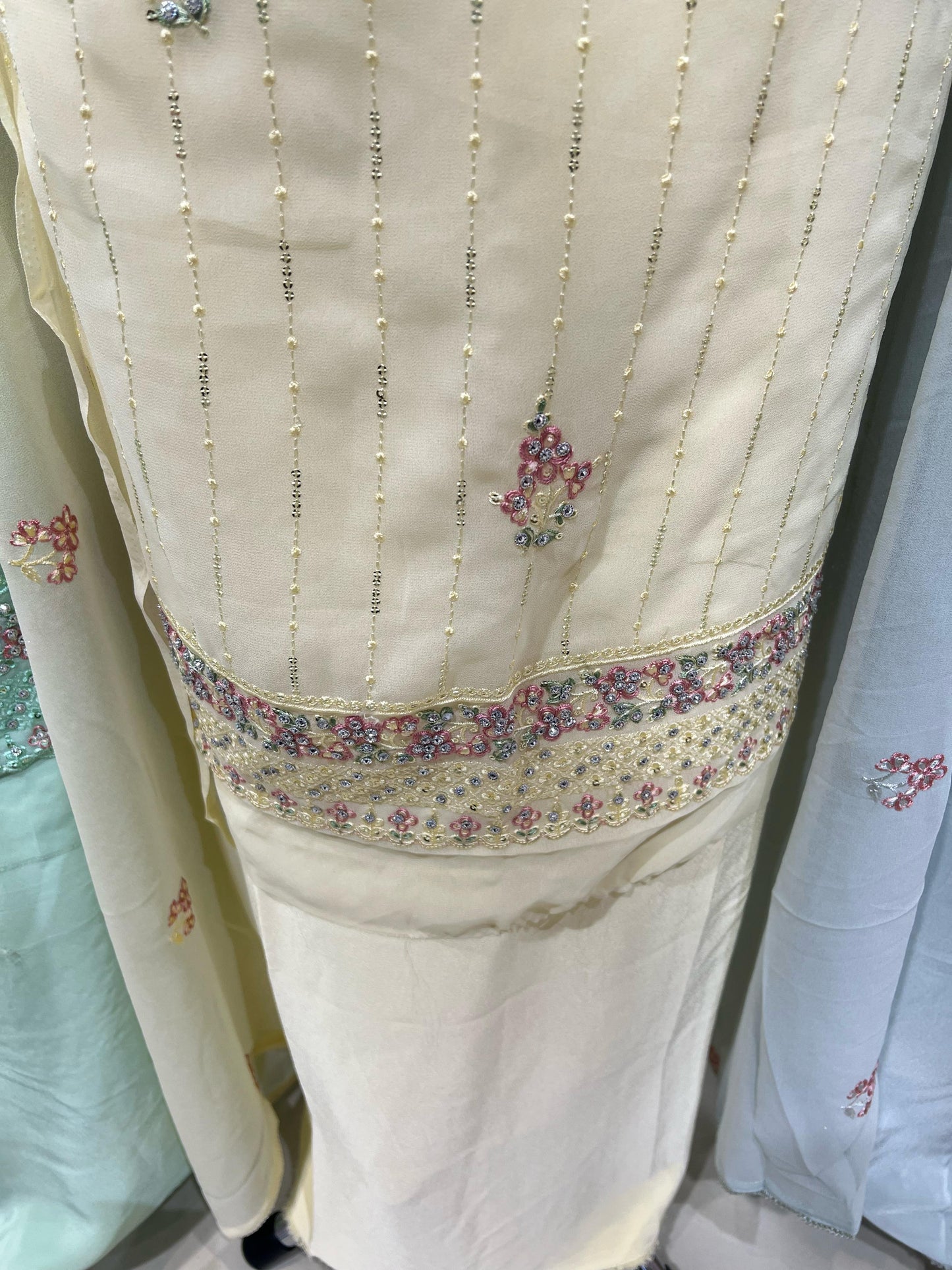 Embroidered Georgette