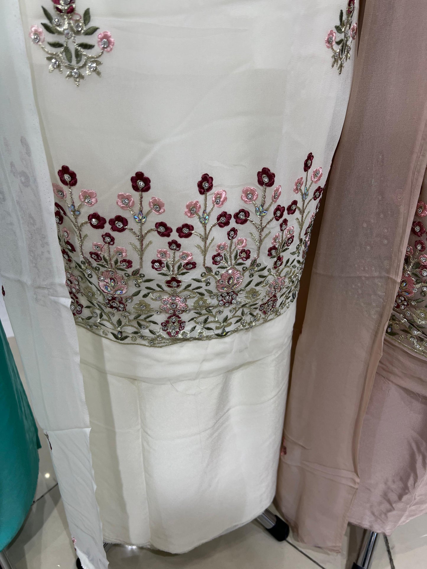 Embroidered Georgette