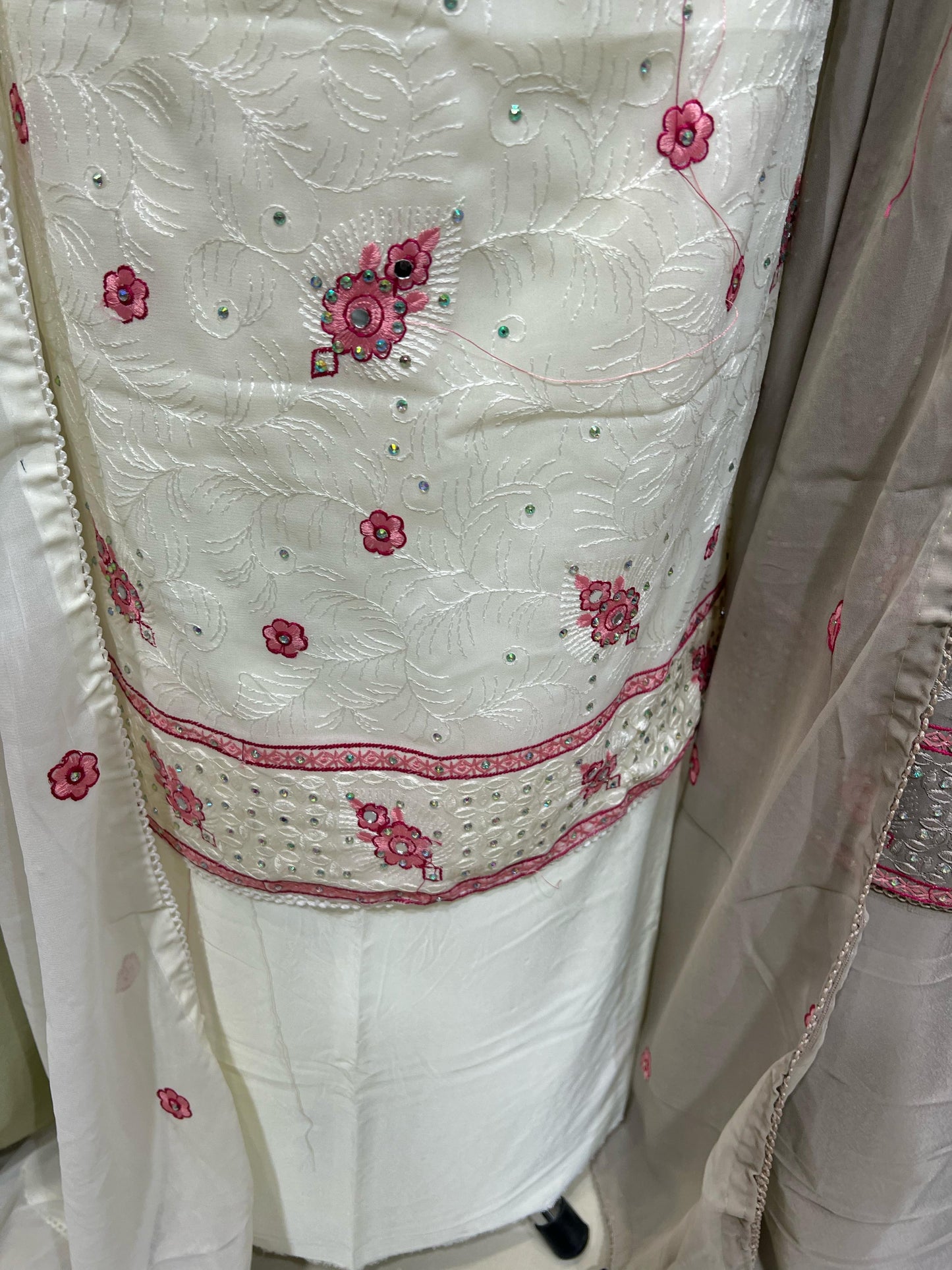 Embroidered Georgette