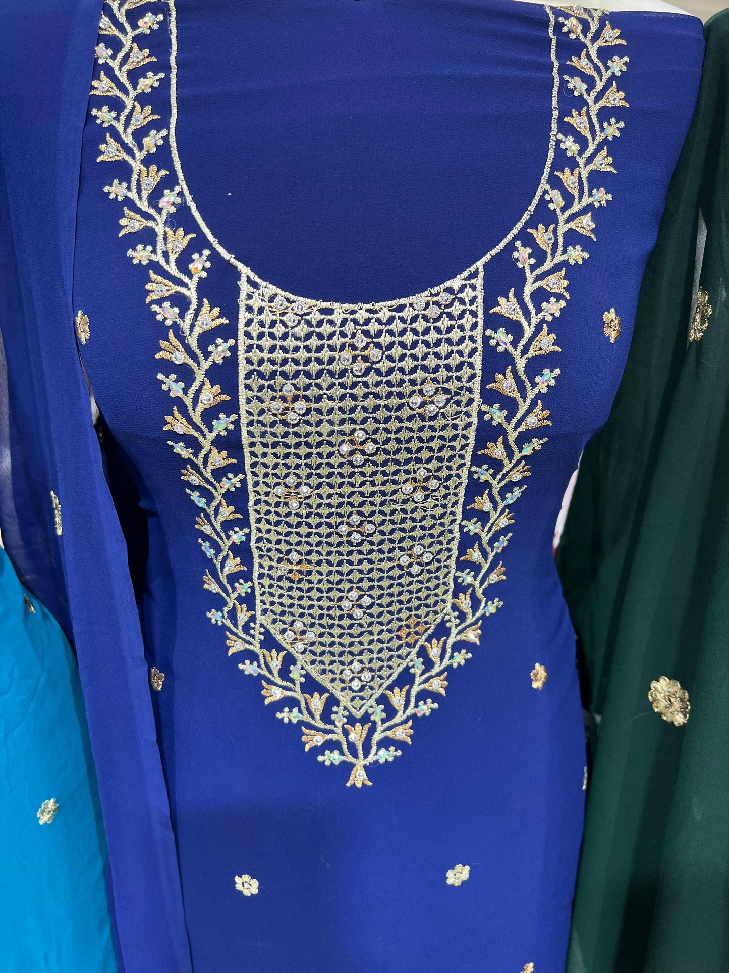 Embellished Georgette