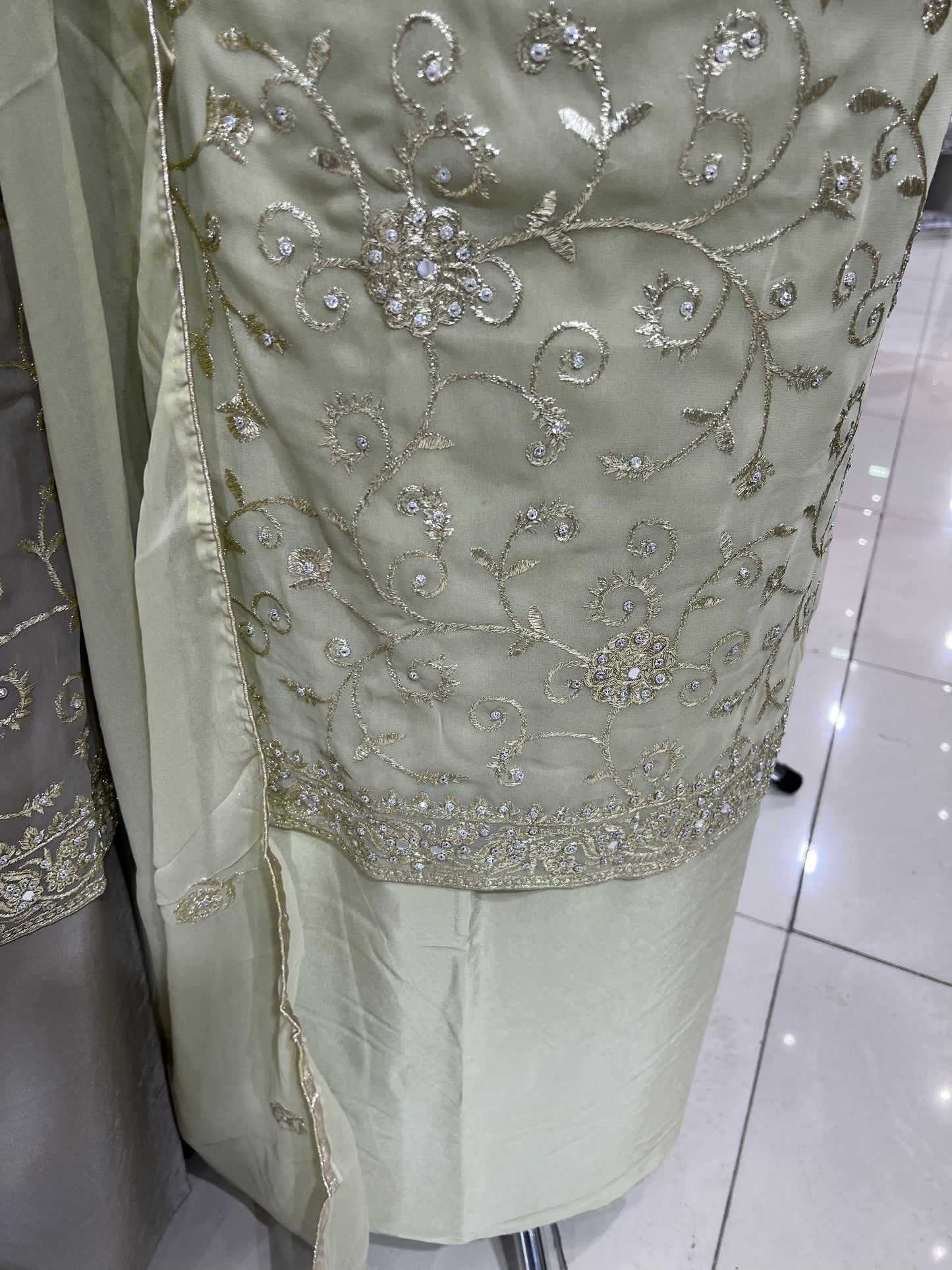 Embroidered Georgette