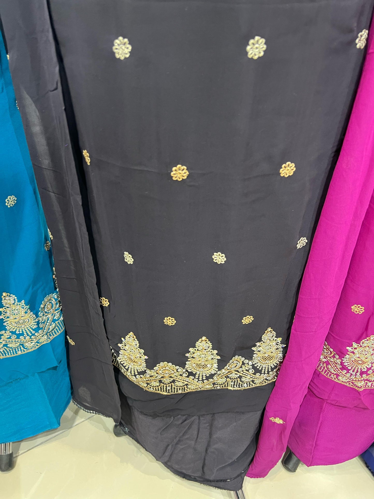 Embroidered Georgette