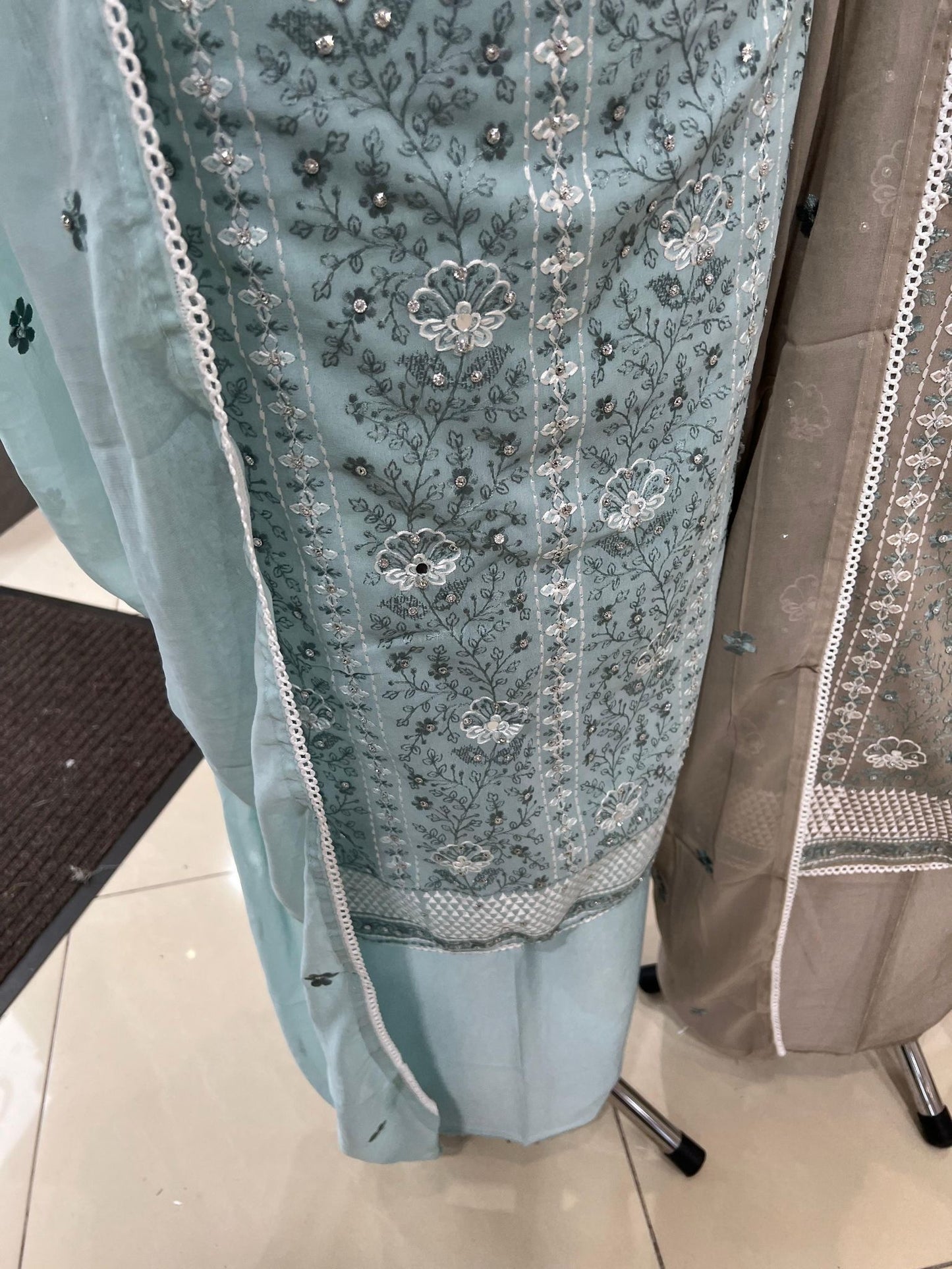 Embroidered Georgette