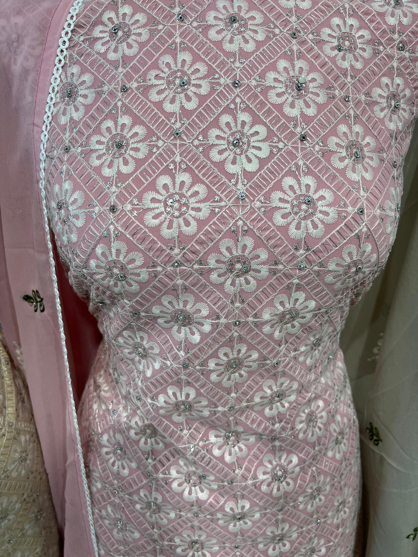 Embroidered Georgette