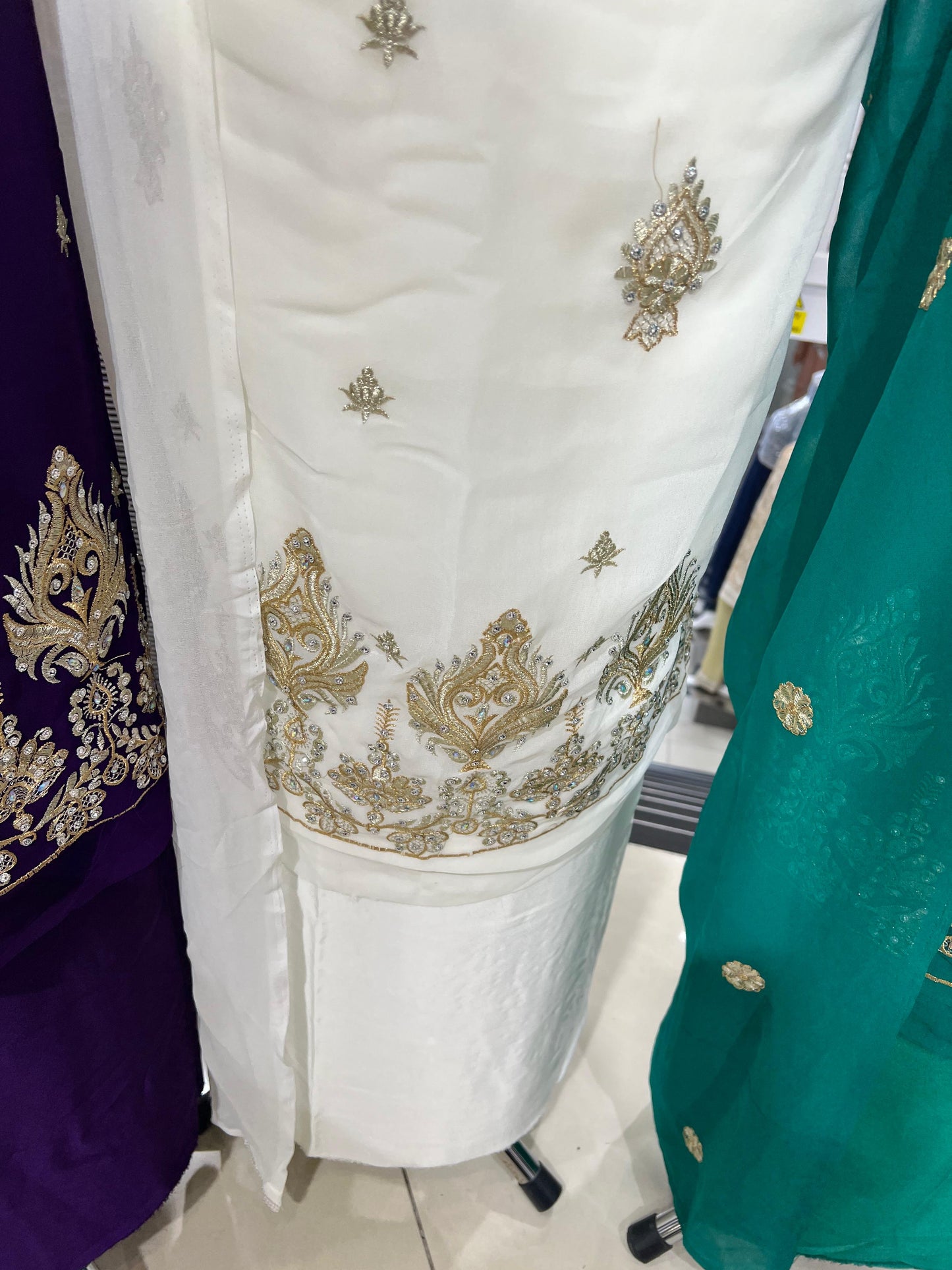 Embroidered Georgette