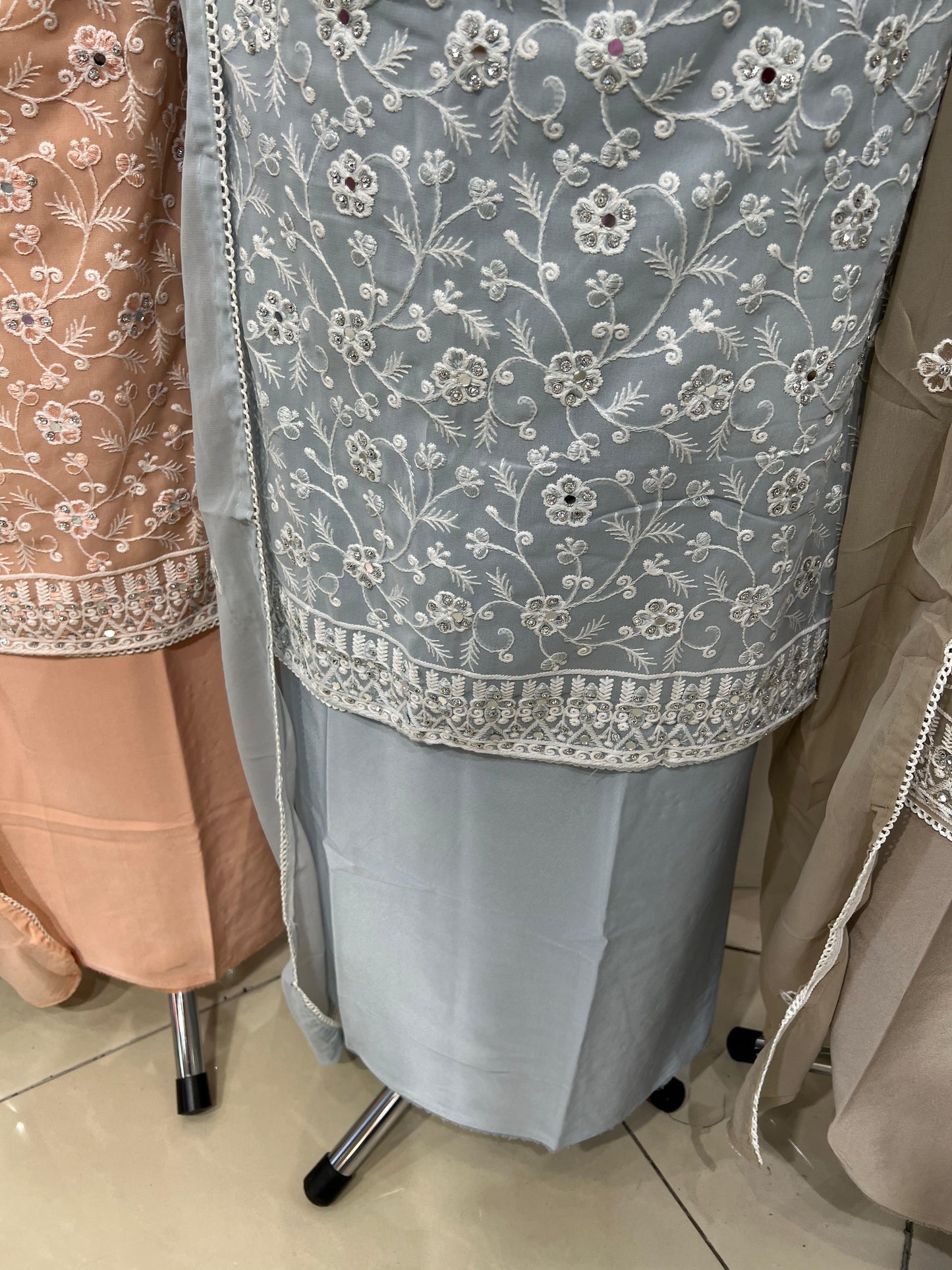 Embroidered Georgette