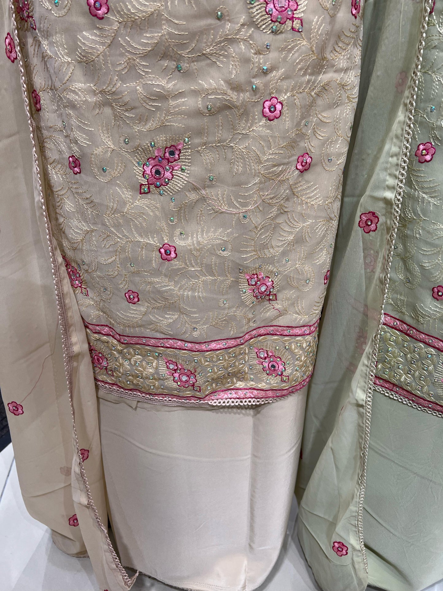 Embroidered Georgette