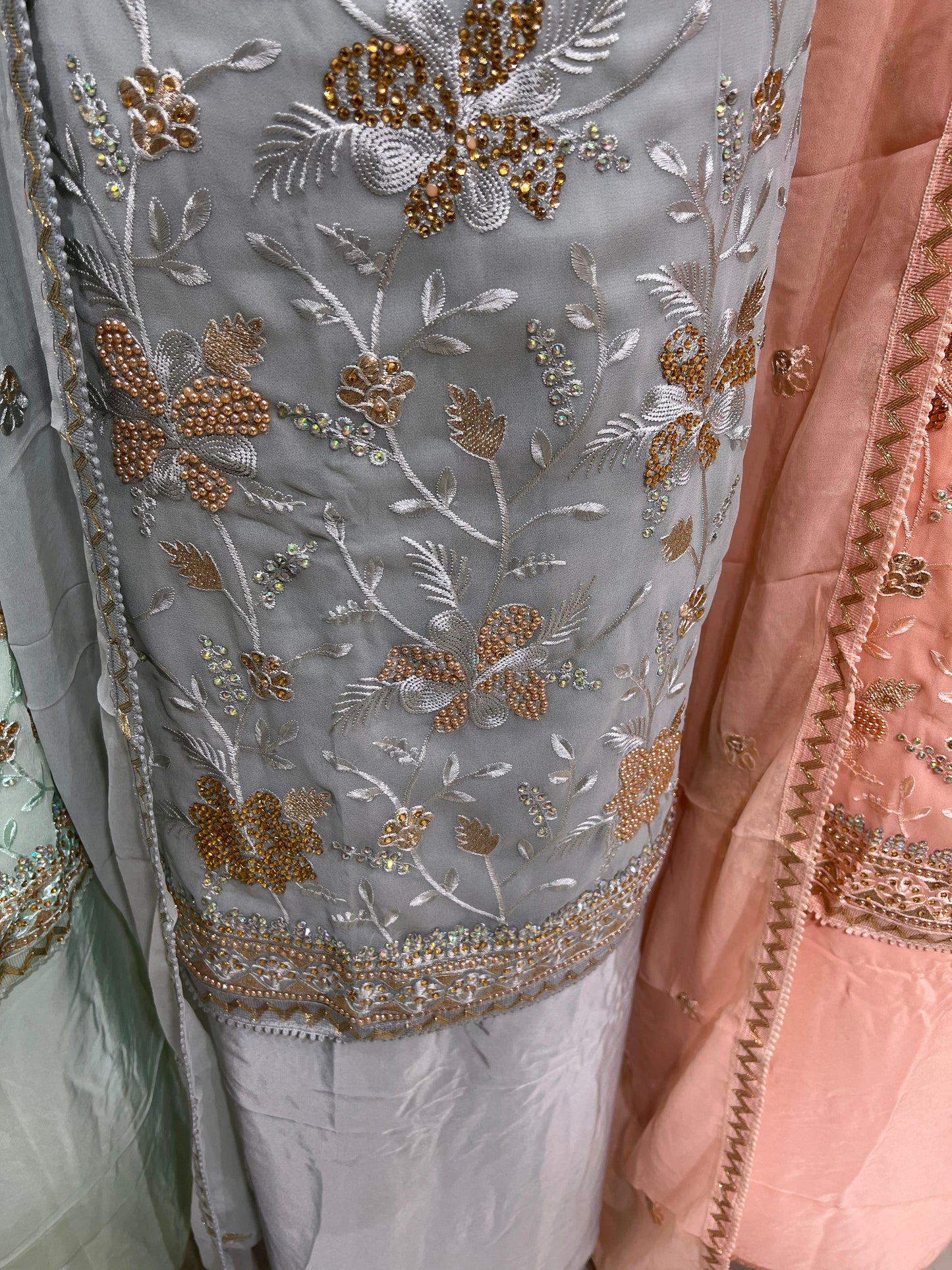 Embroidered Georgette