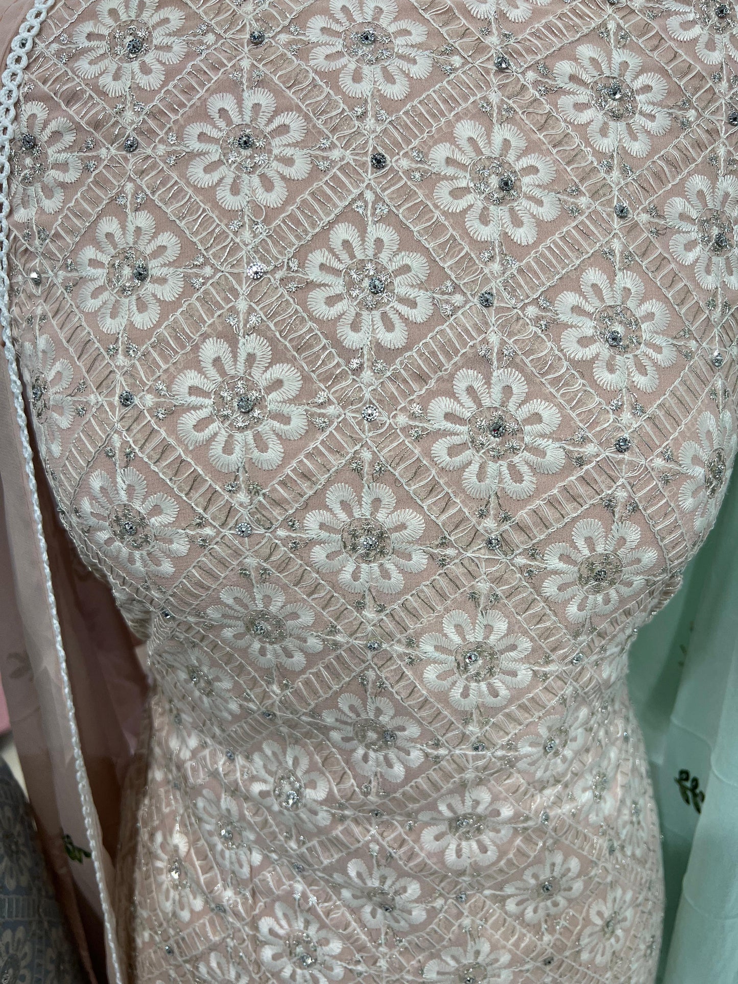 Embroidered Georgette