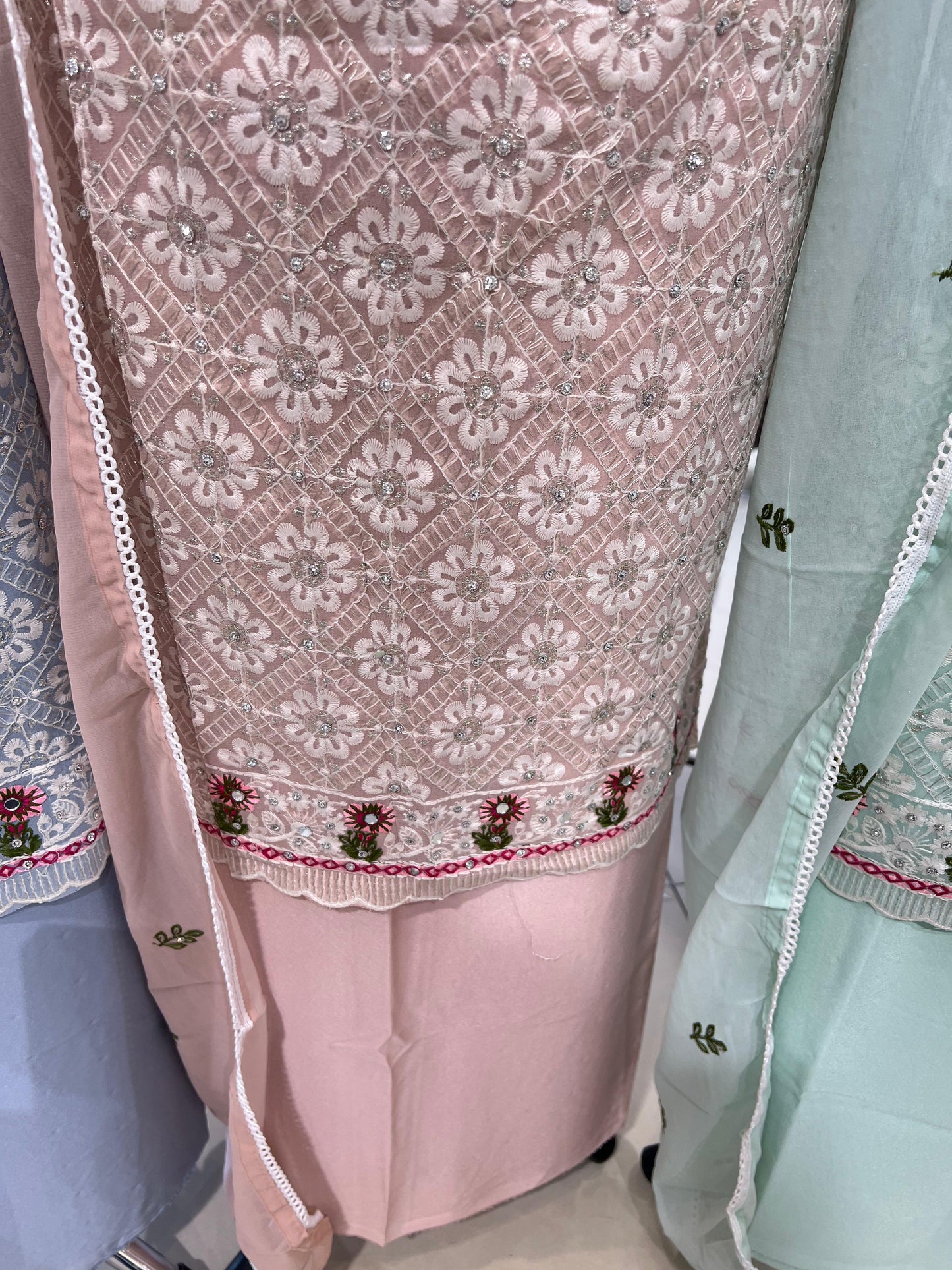 Embroidered Georgette