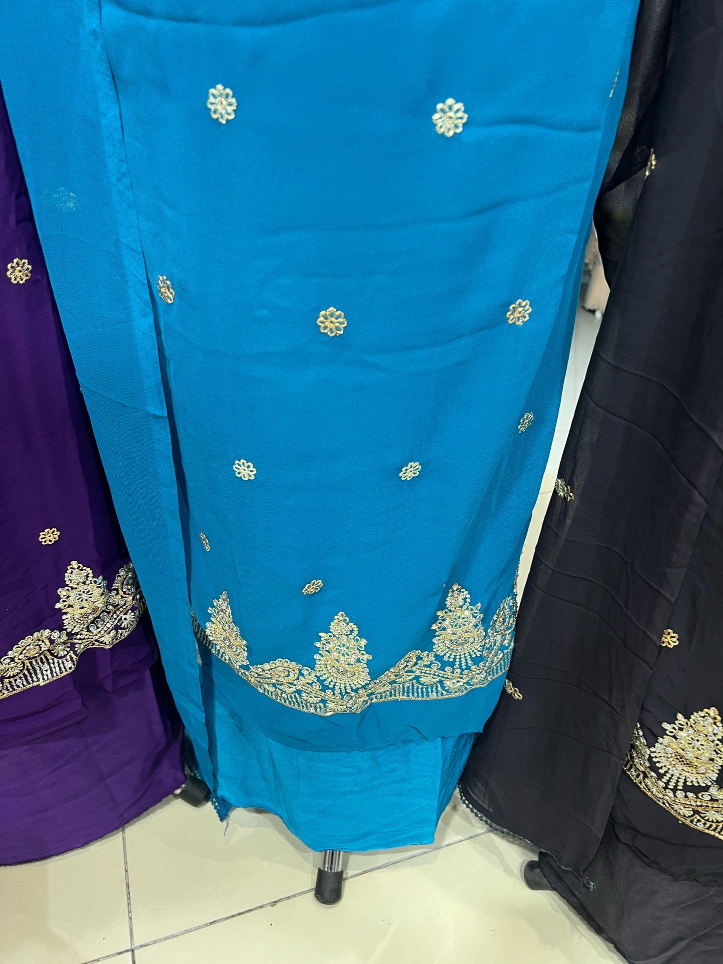 Embroidered Georgette