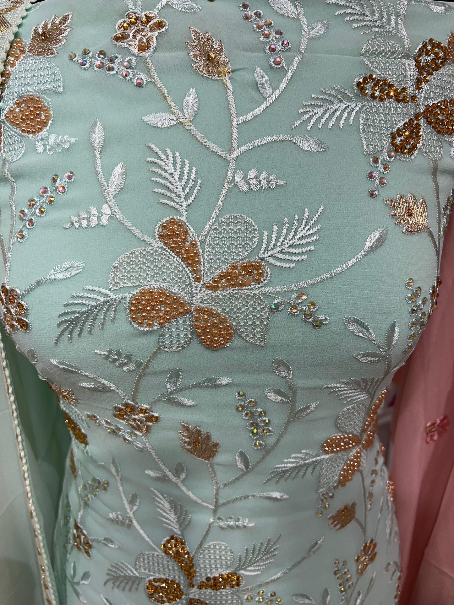 Embroidered Georgette