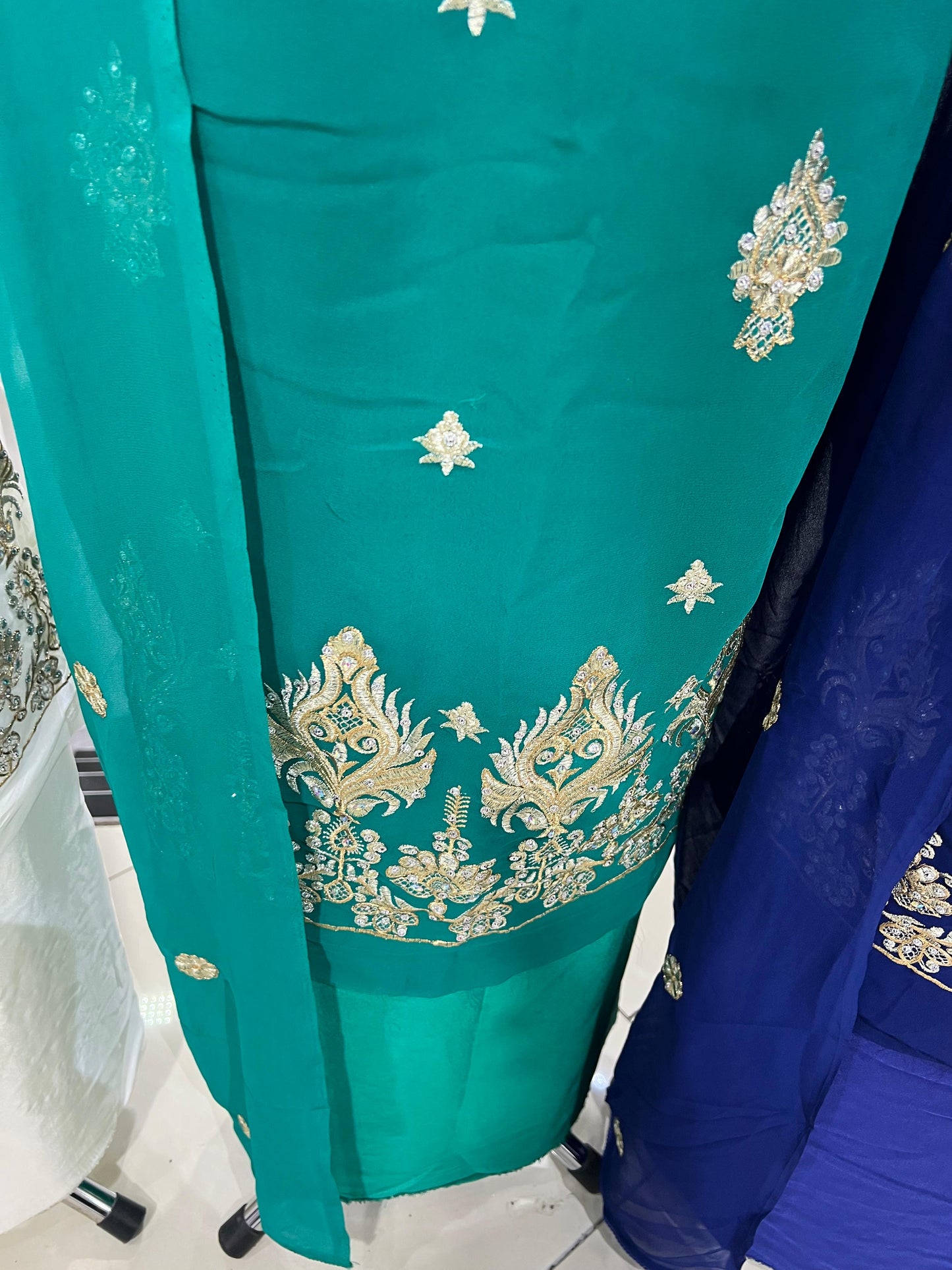 Embroidered Georgette