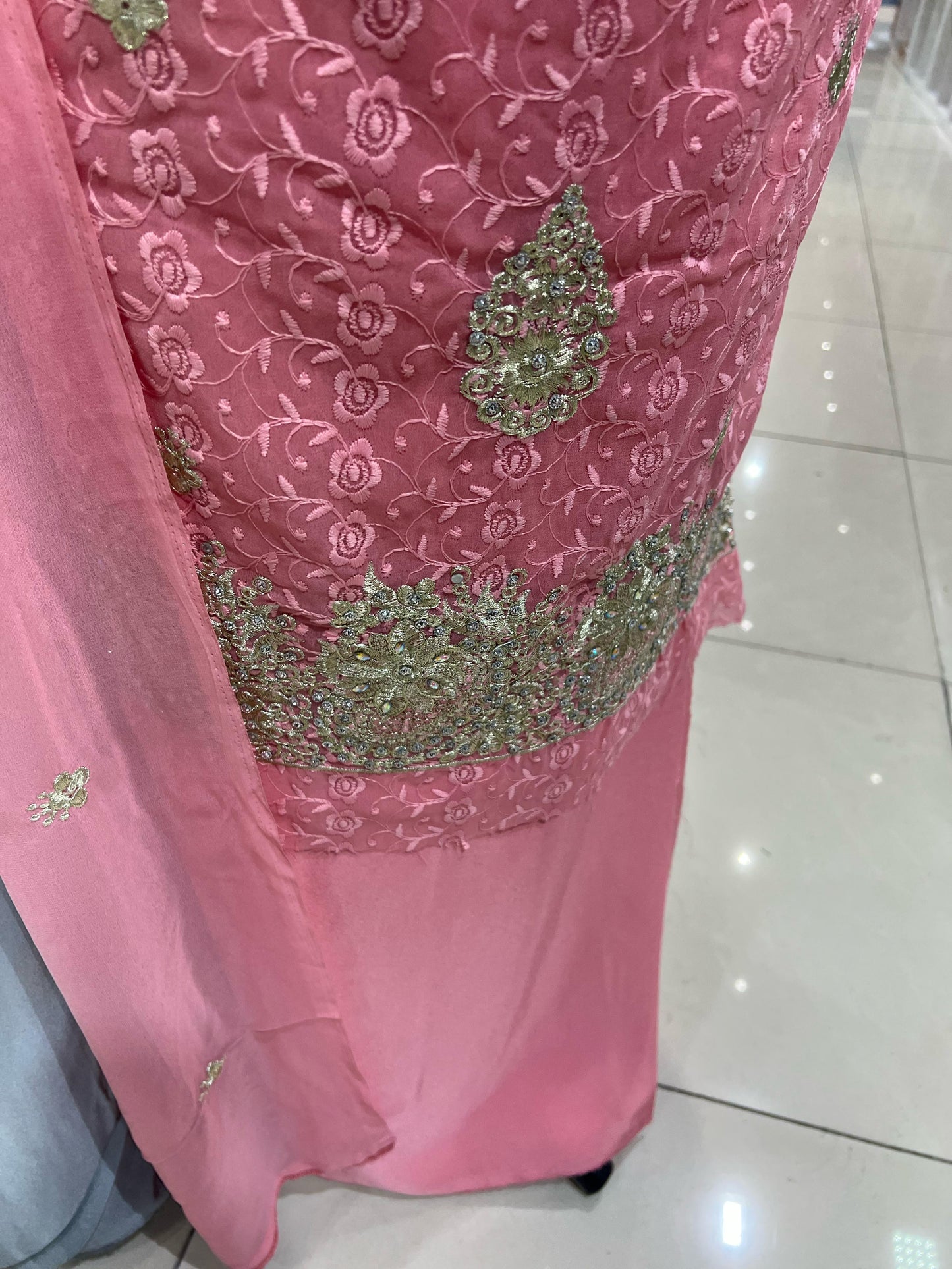 Embroidered Georgette