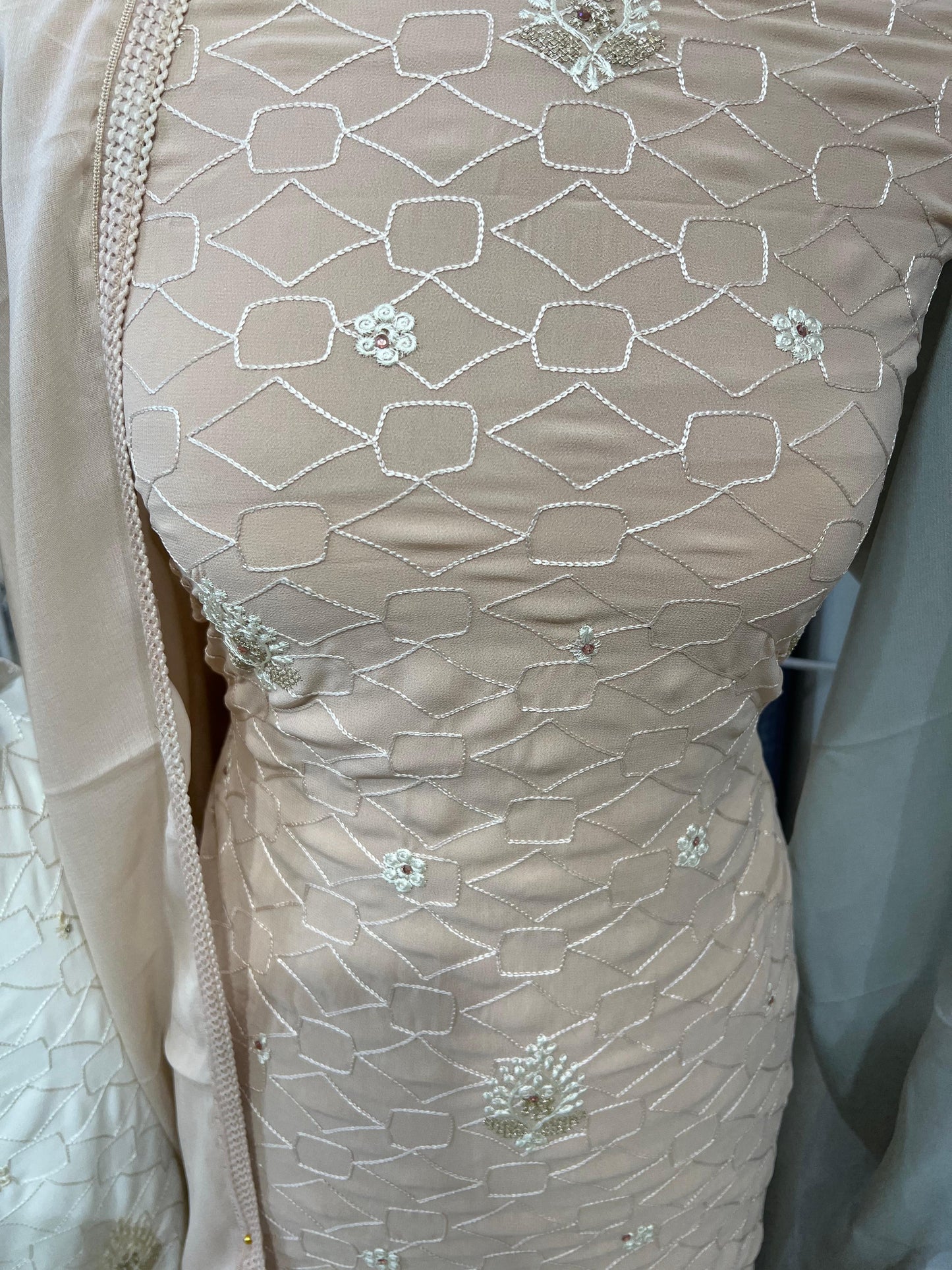 Embroidered Georgette