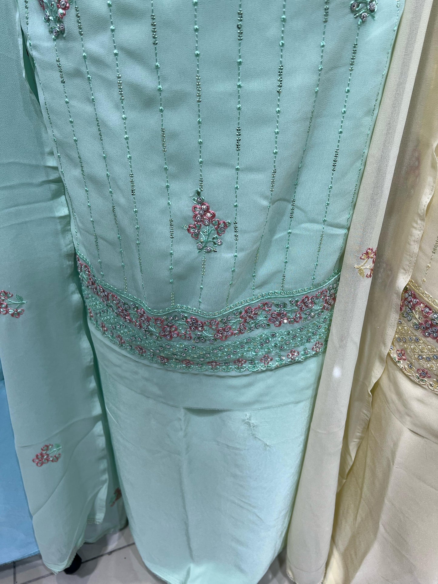 Embroidered Georgette