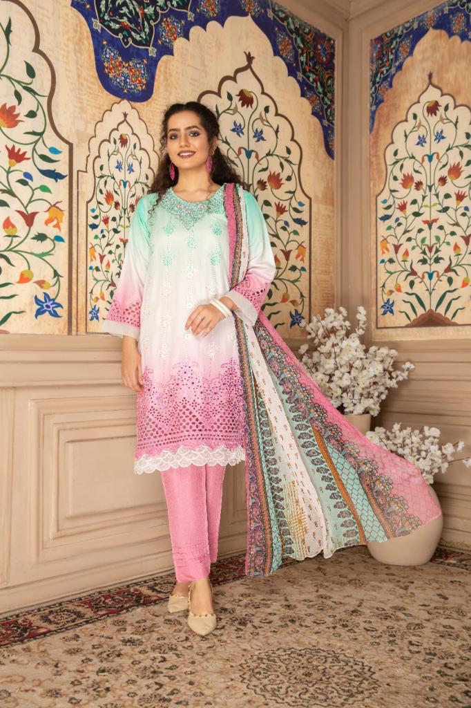 Maryam & Mariya's  Summer Linen Pret - U-1335