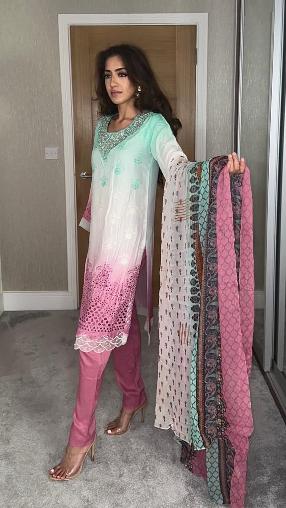 Maryam & Mariya's  Summer Linen Pret - U-1335