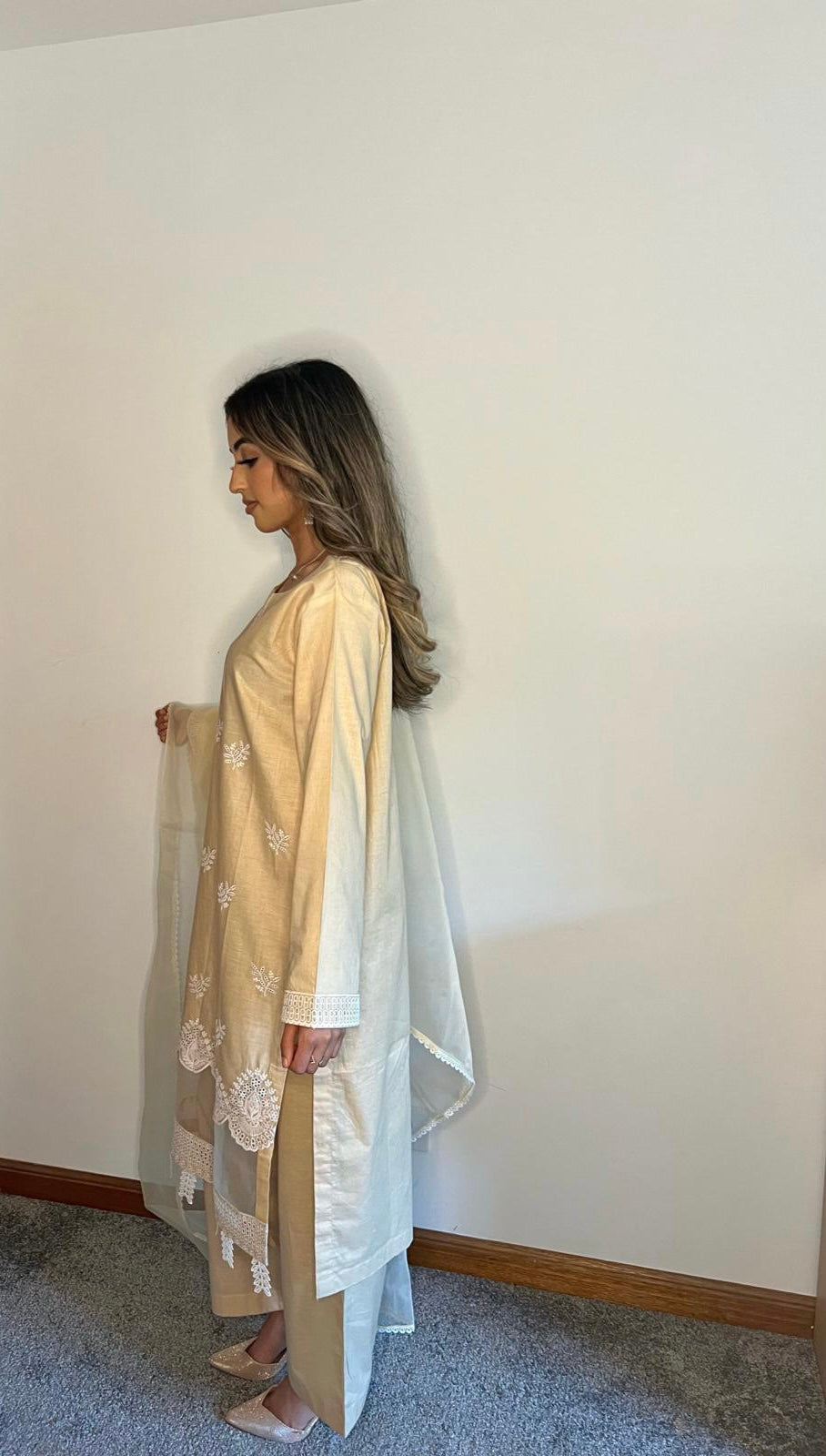 Chikankari Cotton Pret