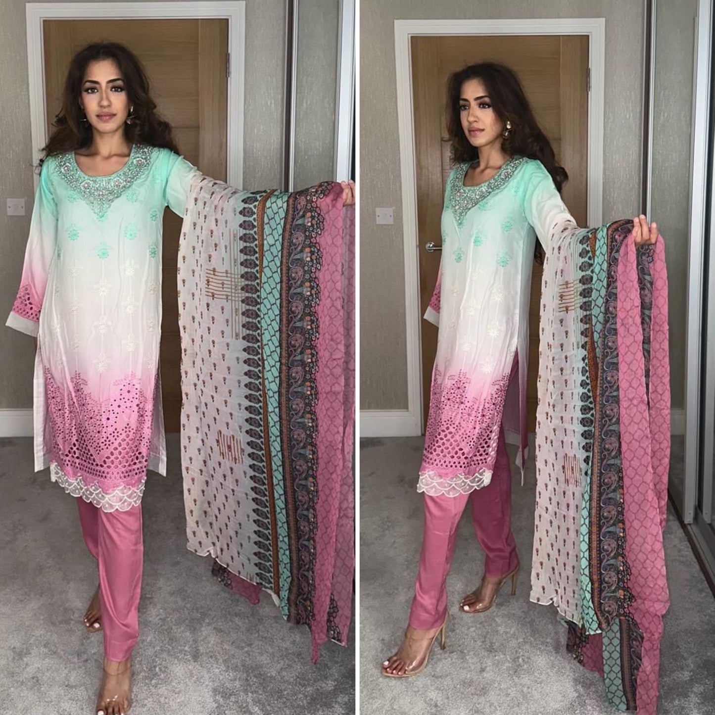 Maryam & Mariya's  Summer Linen Pret - U-1335